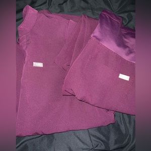 Figs maternity scrub set